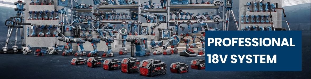 Gamme sans fil 18V Bosch Pro